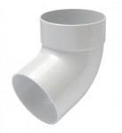 Отвод одномуфтовый 67° RAINWAY 100 мм